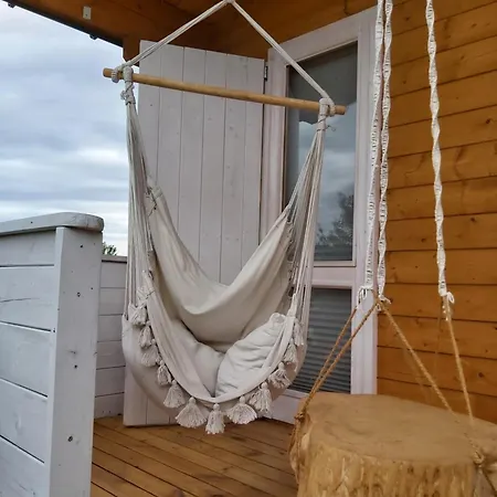 Drewniany Zakatek Z Sauna I Jacuzzi Jadow