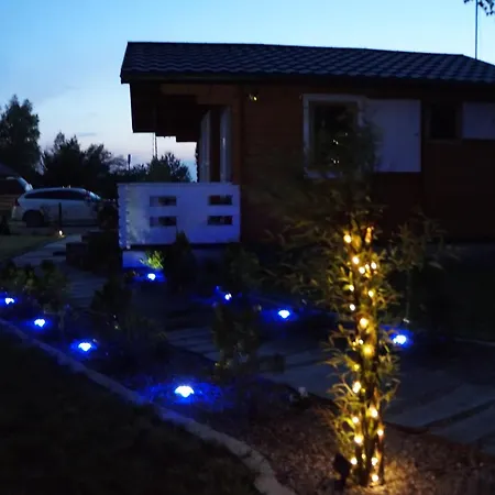 Drewniany Zakatek Z Sauna I Jacuzzi Prázdninový dům *