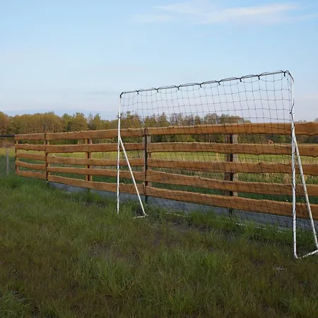 Drewniany Zakatek Z Sauna I Jacuzzi Prázdninový dům Jadow