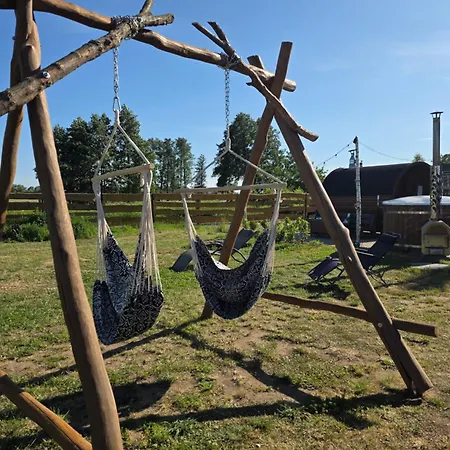 Drewniany Zakatek Z Sauna I Jacuzzi * Jadow