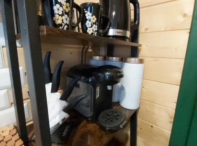 Dom wakacyjny Drewniany Zakątek Z Sauną I Jacuzzi