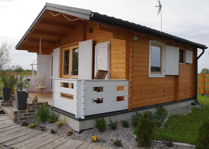 Dom wakacyjny Drewniany Zakątek Z Sauną I Jacuzzi Jadow