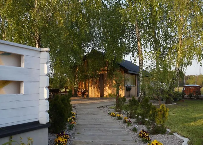 Drewniany Zakątek Z Sauną I Jacuzzi Dom wakacyjny Jadow