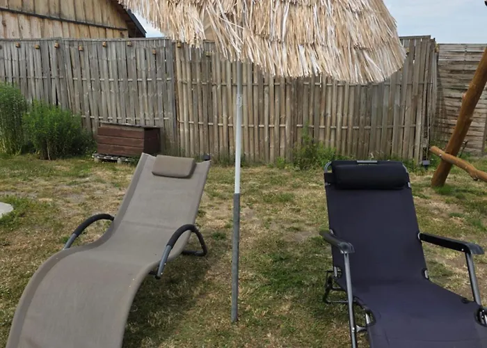 Dom wakacyjny Drewniany Zakątek Z Sauną I Jacuzzi